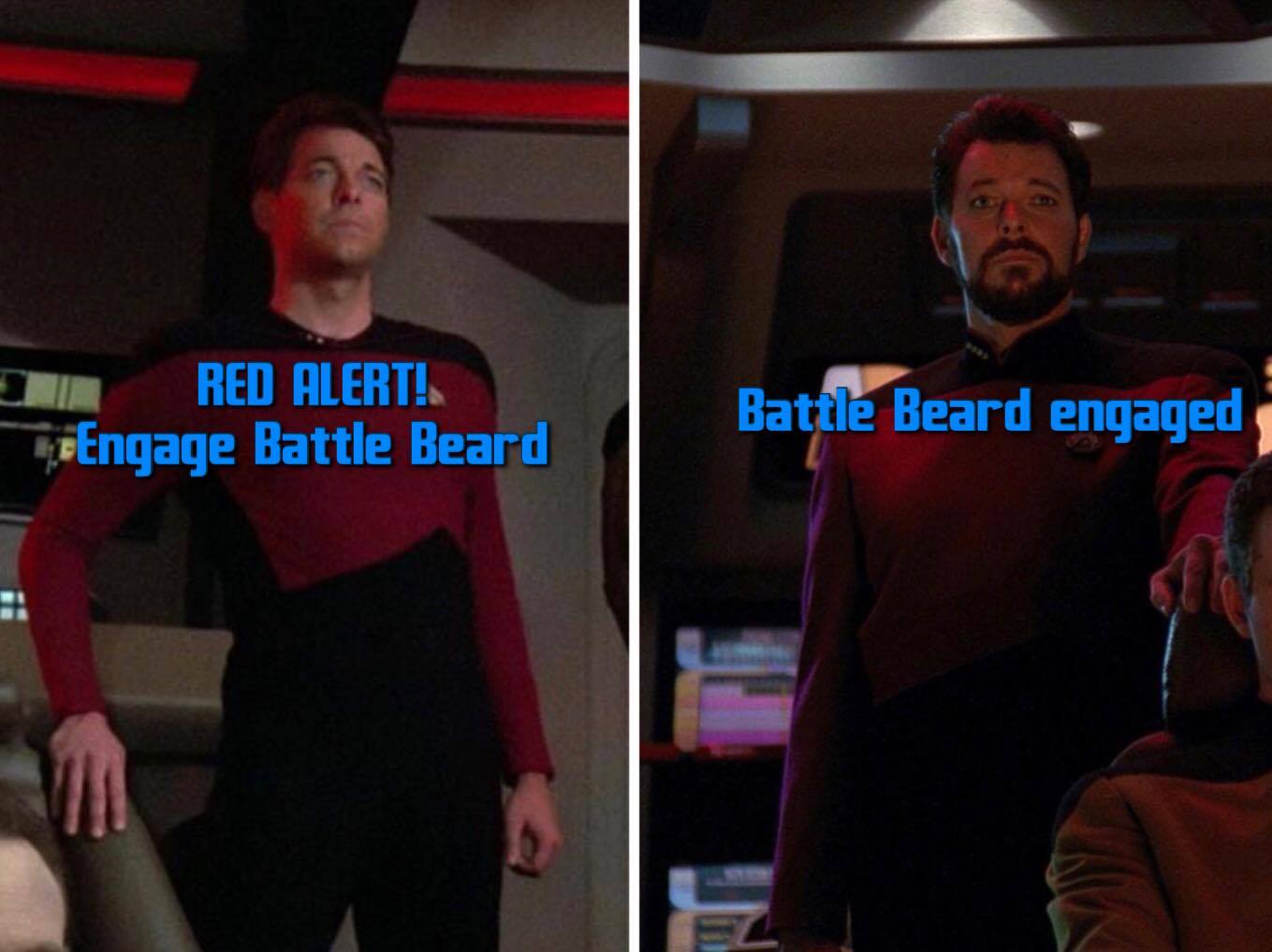 This meme is a play on the Star Trek: The Next Generation episode "The Most... Human... of All," where Captain Jean-Luc Picard says "Make it so" and then says "Make it so" again, but with a change in tone and emphasis. The meme uses this quote to poke fun at the idea of making something "so" by replacing "so" with "so... so" and then "so" with "so... so... so." The text in the image reads "Make it so... so... so."